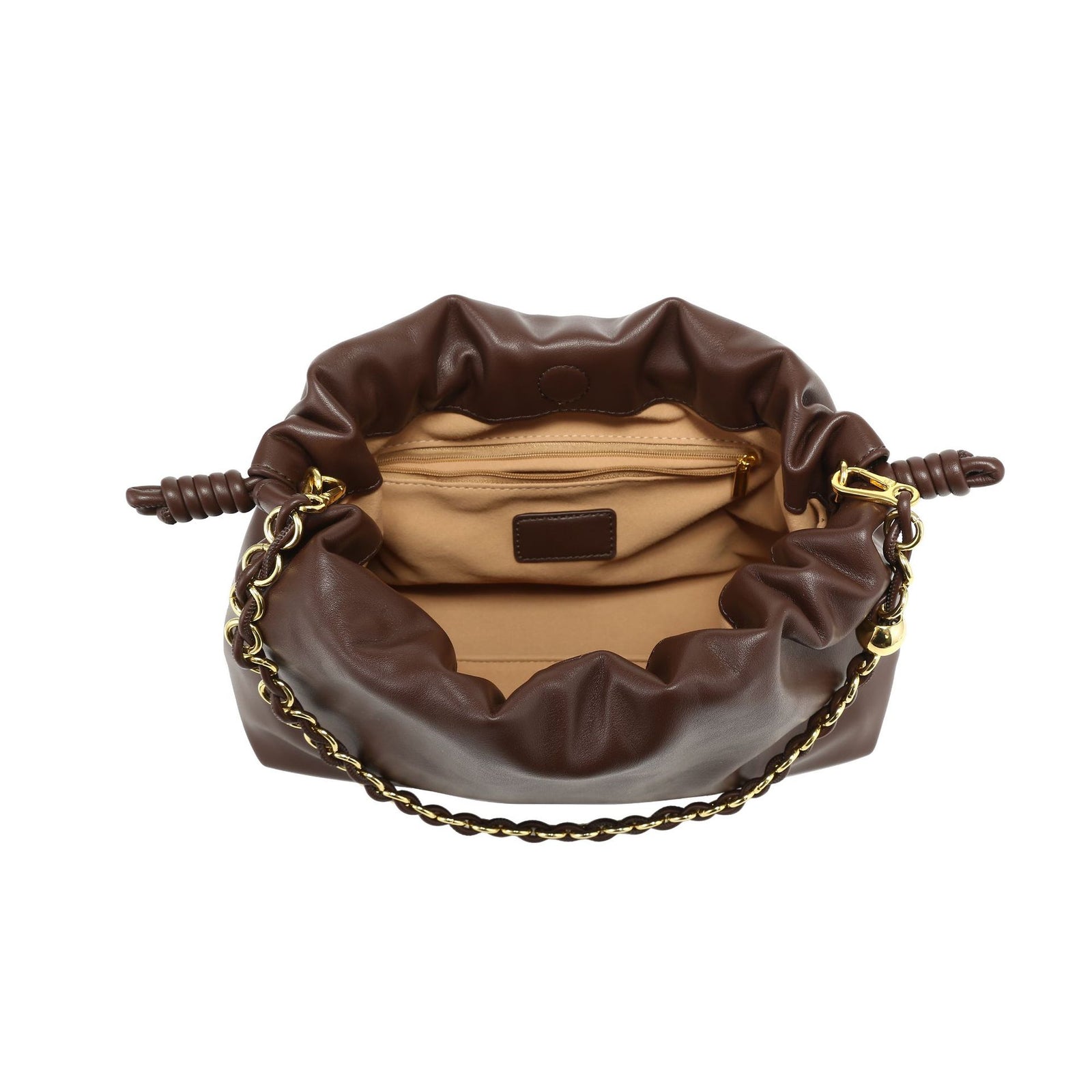 THE BRAIDED CHAIN POUCH size chart 2