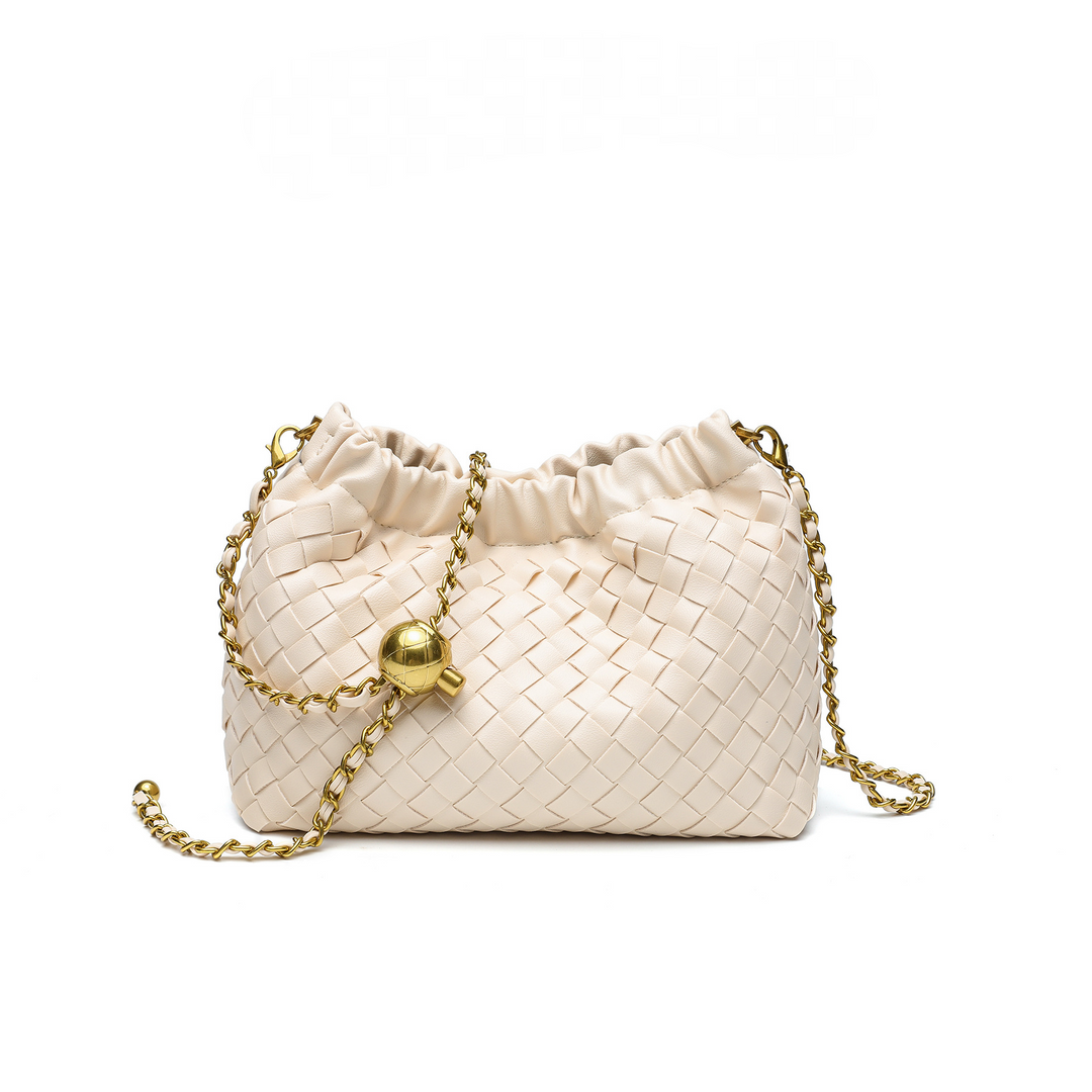 THE ARTISANAL GOLD-BALL CROSSBODY